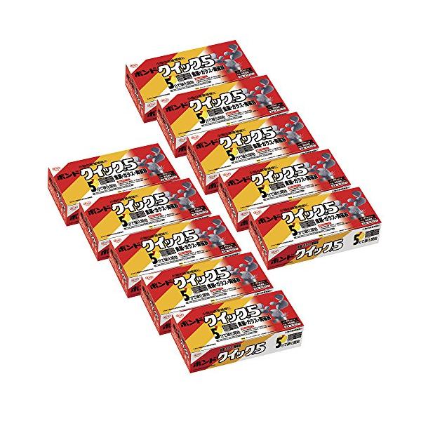 他サイト： コニシ ボンド クイック5 80gセット 10セット入り #16131の商品画像
