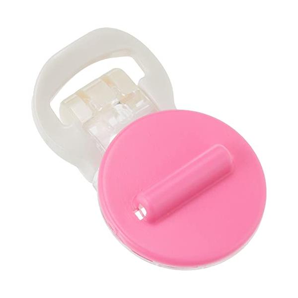 他サイト： デビカ クリップ くるっと名札留め ピンク 063607の商品画像