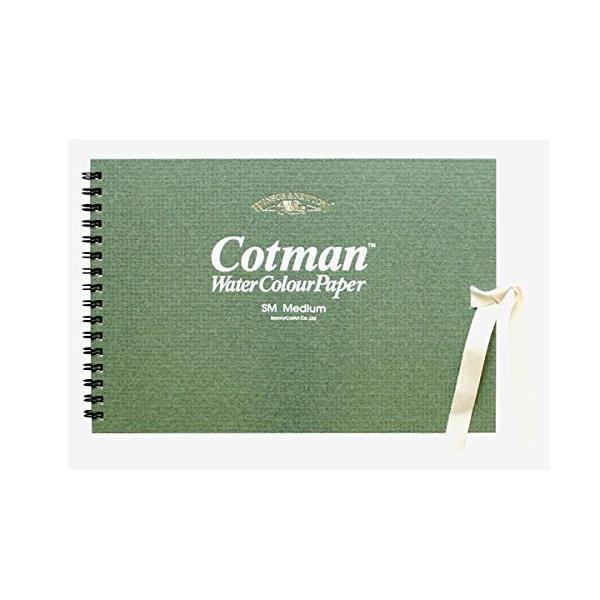 他サイト： Winsor &amp; Newton ウィンザー&amp;ニュートン コットマン スケッチブック 中目 SM 227x158mm (18枚)の商品画像