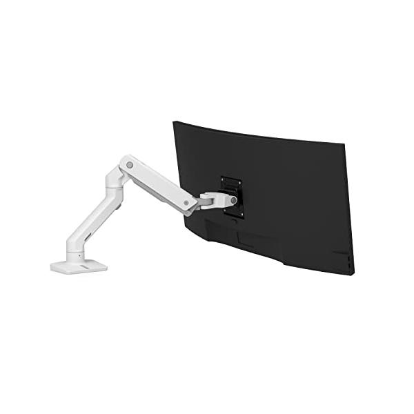エルゴトロン HX デスクモニターアーム ホワイト/白 49インチ（9.1