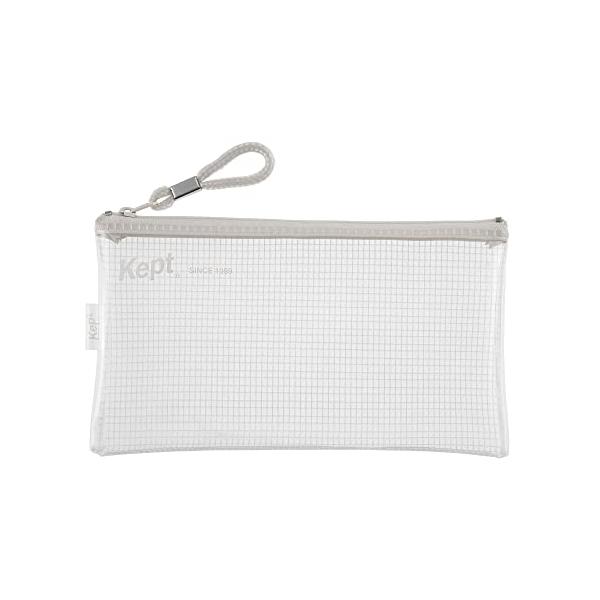 他サイト： [レイメイ藤井] ペンケース ケプト Kept クリアペンケース KPF6031LN ライトグレーの商品画像