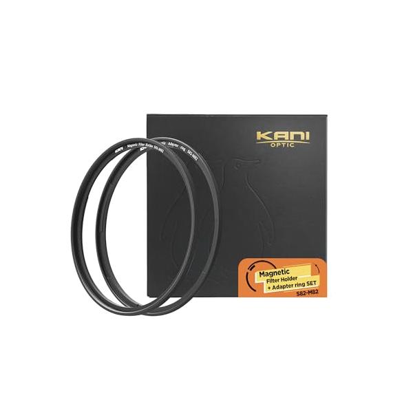 マグネットセット黒枠/82mm/K19209・Size:82mmStyle:マグネットセット・パッケージ個数:1・手持ちのねじ込み式の円形フィルターをマグネット式に・外周部にローレット加工を施し、着脱操作がしやすい構造・商品名称: Magn...
