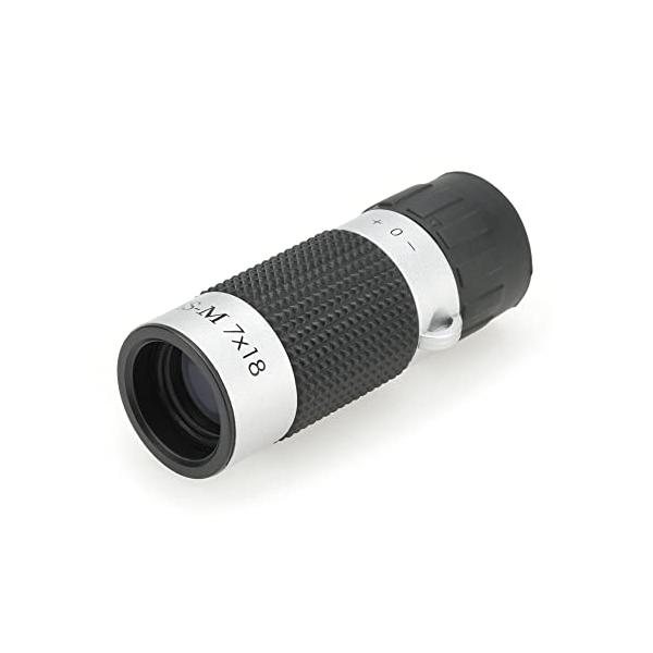 シルバー/-/CRM01・パッケージ個数:1・片手に収まるコンパクトボディ「CERES-M 7×18」は、ポケットに入るほどコンパクトで軽量な単眼鏡です。・コンサートやフェス、スポーツ観戦にポケットに入れても気にならない小ささなので、荷物を...