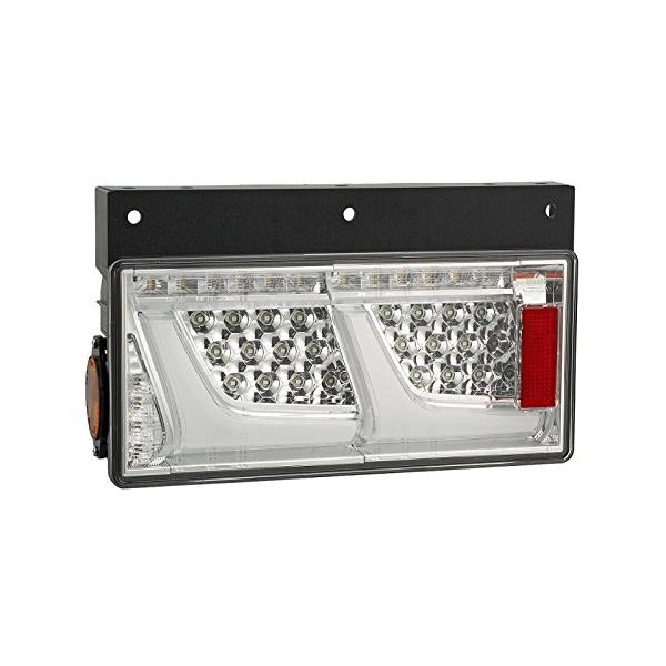 他サイト： KOITO(小糸製作所) オールLEDリアコンビネーションランプ2連 ノーマルターン クリアVer. 左用 トラック用 LEDRCL-24L2Cの商品画像