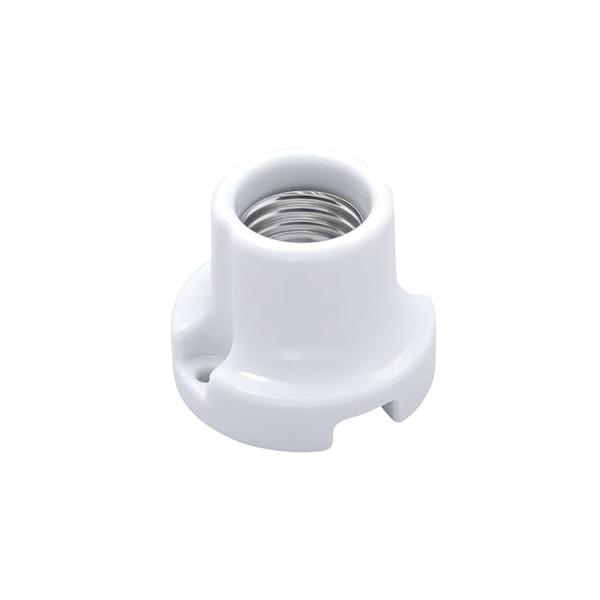 他サイト： エルパ (ELPA) 磁器レセップ 電球 ソケット 照明 300V/6A E26 ブラック SB-2618Hの商品画像