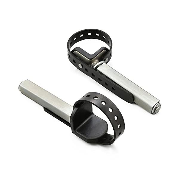 他サイト： デイトナ(Daytona) バイク用 メンテナンススタンド リア用(リアスタンドアジャスタブル3シリーズ用) オプション品 バンド付きL型アタッの商品画像