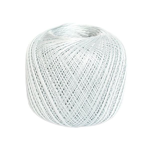 他サイト： オリムパス製絲 エミーグランデ レース糸 合細 Col.361 水色系 50g 約218mの商品画像