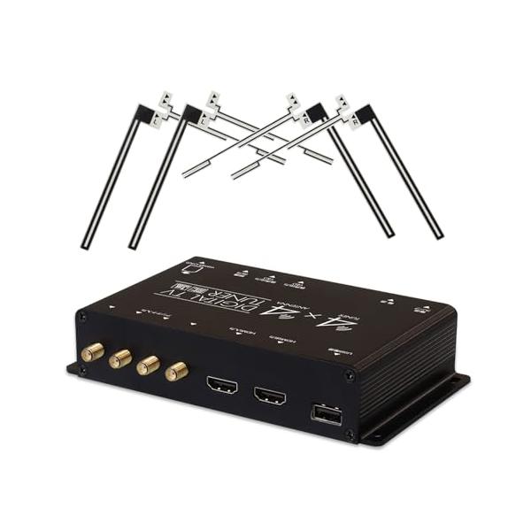 MAXWIN 地デジチューナー フルセグチューナー 4×4 車載 HDMI入