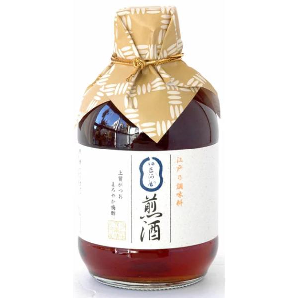 江戸の調味料「煎酒（いりざけ）」、上質なかつおだしの風味に、質の良い紀州南高梅の梅酢を合わせました。煎酒（いりざけ）とは？煎酒は、日本酒に梅干と花がつおを入れ、ことこと煮詰めた、江戸時代の食卓では欠かせなかった調味料です。銀座三河屋の煎酒は...