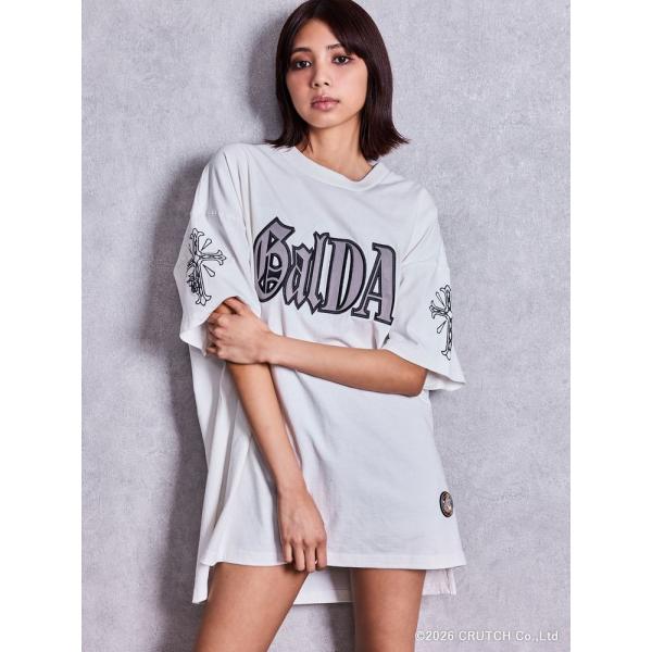 GYDA（ジェイダ） GYDA×GALFY BACK LOGO BIG Tシャツ 即日発送