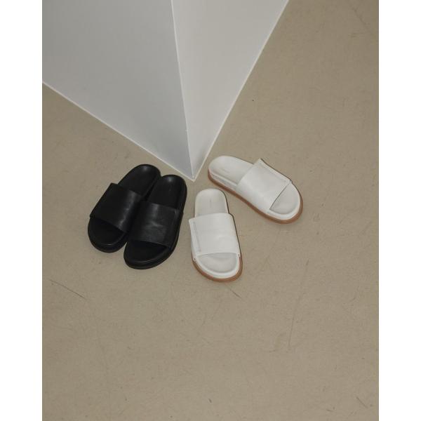 即日発送 SALE Leather Slide Sandals TODAYFUL (トゥデイフル