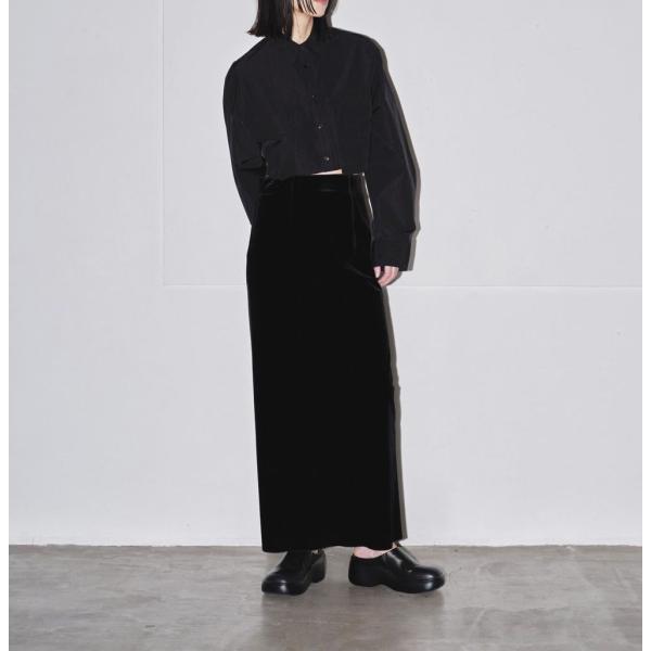 TODAYFUL (トゥデイフル）Pencil Velour Skirt 即日発送 SALE