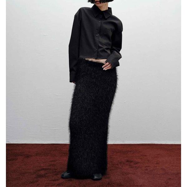TODAYFUL SALE (トゥデイフル）Shaggy Knit Skirt 即日発送 : RAPTURE