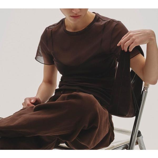 TODAYFUL Soft Mesh T-shirts チョコ TODAYFUL(トゥデイフル) / Life's online store（ライフズ） / Soft