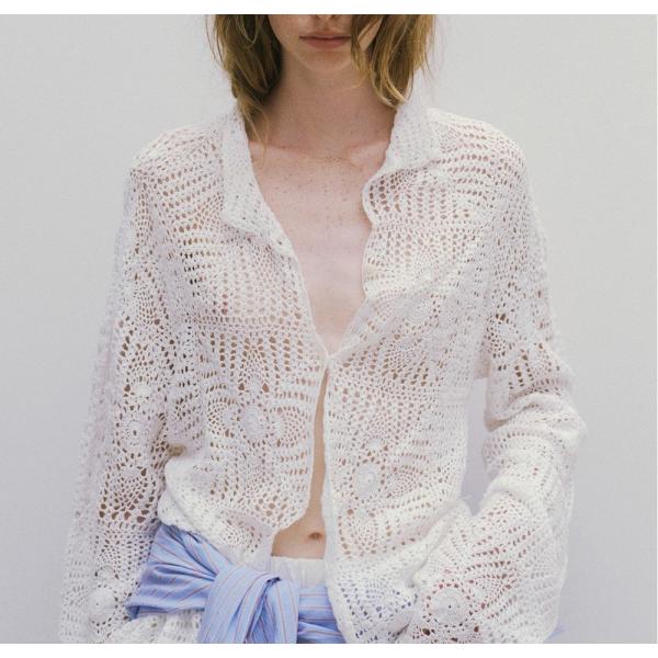TODAYFUL トゥデイフル Crochet Lace Shirts 即日発送 : RAPTURE