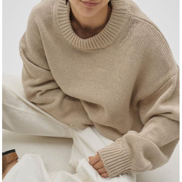 TODAYFUL トゥデイフル 即日発送 Roundhem Linen Knit : RAPTURE