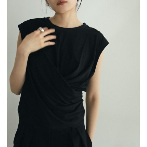 anuke（アンヌーク） SALE ANUKE (アンヌーク）Drape Cut Tanktop 即日