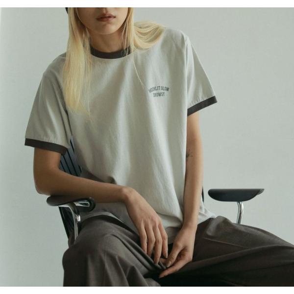 ANUKE （アンヌーク）Ringer Logo T-shirts 即日発送 SALE