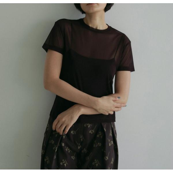 anuke（アンヌーク） Sheer Tulle T-shirts 即納 : RAPTURE - 通販