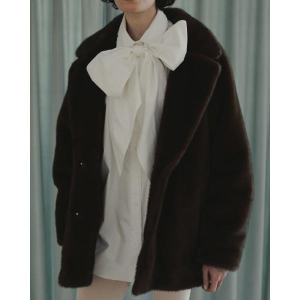 anuke（アンヌーク） Eco Minkfur Jacket 即日発送 : RAPTURE - 通販