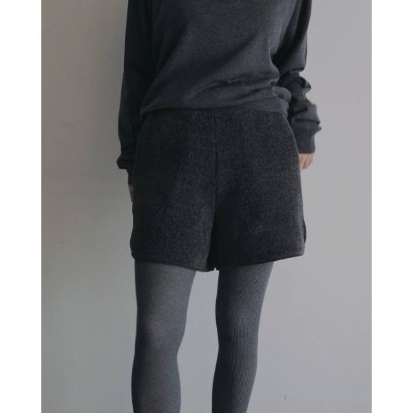 ANUKE アンヌーク Velour Short Pants 即納
