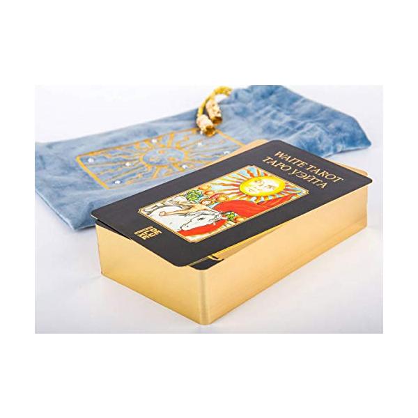 Big Trt Tarot Gld Of Rdr その他 Rider Gray カードゲーム English Russian Gold Wit Waite Russian Velvet Pouch 並行輸入品 B07mcyvw3k らラフ店