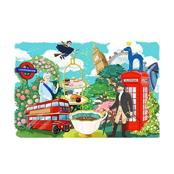 Puzzles 00 Of City Wooden Ffyugo Adult 500 Corner And Of The A London Cartoon And Anime Style 500 1000 1500 00 3000 4000 Pieces Children Decompression Educ B0cm6dxq らラフ店