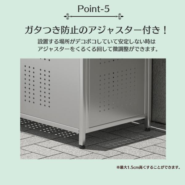 ゴミ箱 ゴミステーション ごみ収集ボックス 組立式 350L 屋外 大