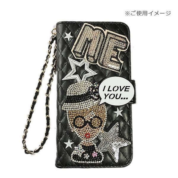 ワッペン ストーン アイロン おしゃれ アップリケ ガール × 帽子