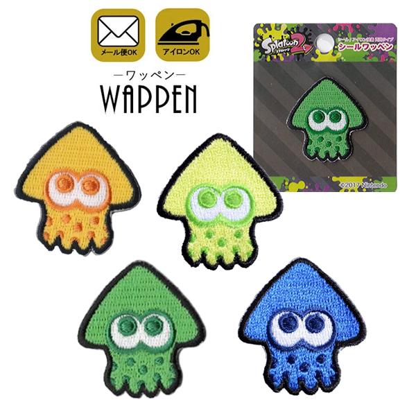 スプラトゥーン ワッペン ゲーム スプラ2 キャラクター 刺繍ワッペン