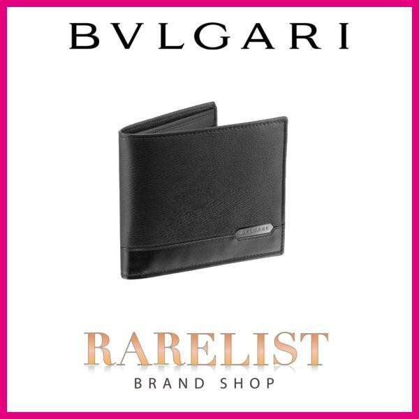 ブルガリ BVLGARI 財布 小財布 二つ折り ２つ折り ブラック 黒