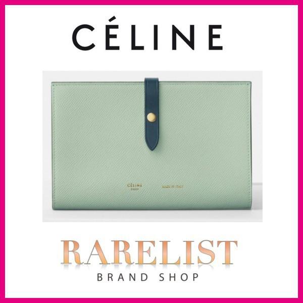 セリーヌ Celine 財布 長財布 ２つ折り 二つ折り 新作 パステルグリーン レザー 本革 ロゴ ストラップ Celineai529pgau810klafe03unafe09soafe38no ブランドショップrarelist 通販 Yahoo ショッピング