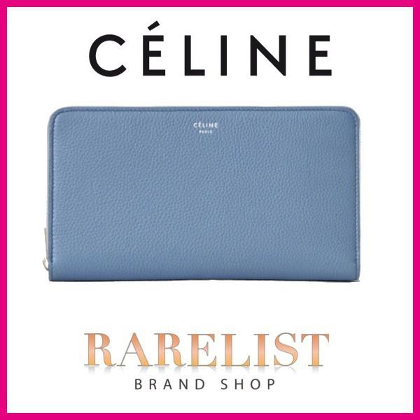 セリーヌ Celine 財布 長財布 ラウンドファスナー 新作 ミディアムブルー ブルー レザー 本革 ラウンドジップ ロゴ バイカラー Celineau806bmafe03unafe09soafe38no ブランドショップrarelist 通販 Yahoo ショッピング