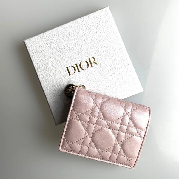 クリスチャンディオール Christian Dior 財布 小財布 二つ折り ２