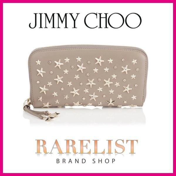 ジミーチュウ Jimmy Choo 財布 長財布 ラウンドジップ 新作 ライトモカ Light Mocha ゴールド クリスタル レザー スター 星 スタッズ レディース Jimmychoofilipatlafilipapzyjimmychoo ブランドショップrarelist 通販 Yahoo ショッピング