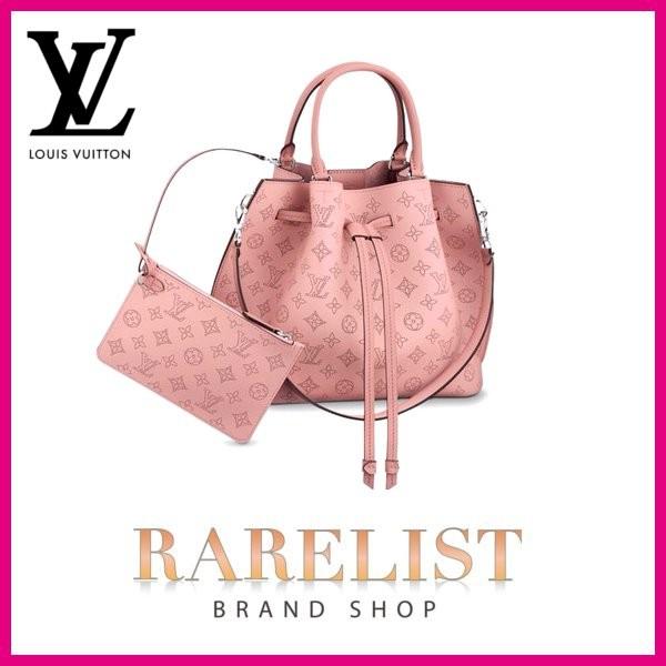 ルイヴィトン Louis Vuitton バッグ バック トートバッグ ショルダーバッグ 新作 マグノリア ピンク シルバー マヒナ レザー パンチング ポーチ付き Louisvuittonmnmmnnmmmmmmmm4 ブランド