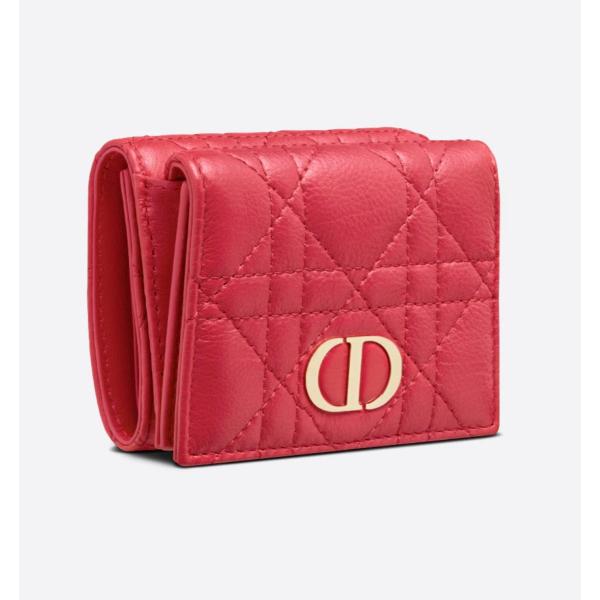 Dior 三つ折り財布 ミニ財布 コンパクトウォレット 折り財布 