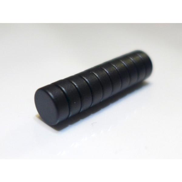 ネオジム磁石（樹脂塗装）φ6.4mm×1.6mm(N35) １０個セット