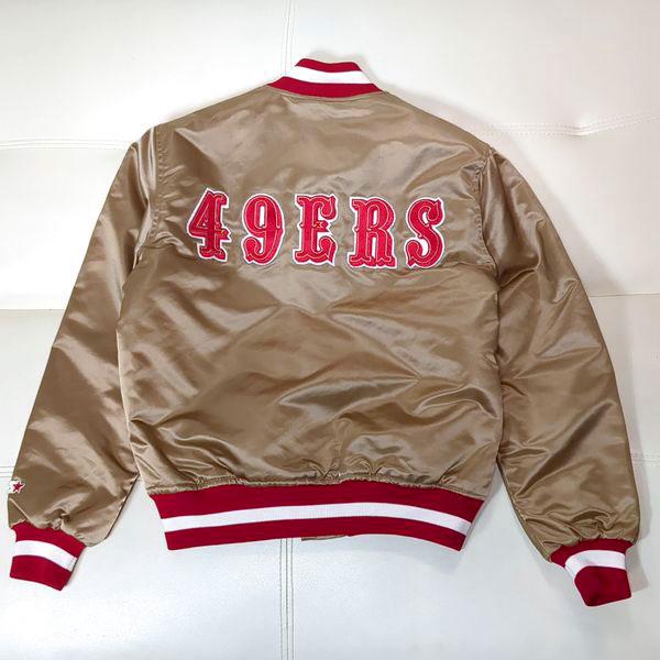 90s USA製 スターター NFL スティーラーズ スタジャン M USA製 スターター 49ERS スタジャン M フォーティナイナーズ 90s