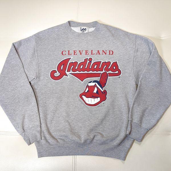 Lee - USA製 インディアンス リースポーツ ワフー酋長 スウェット XL MLB Lee USA製 インディアンス リースポーツ ワフー酋長 スウェット