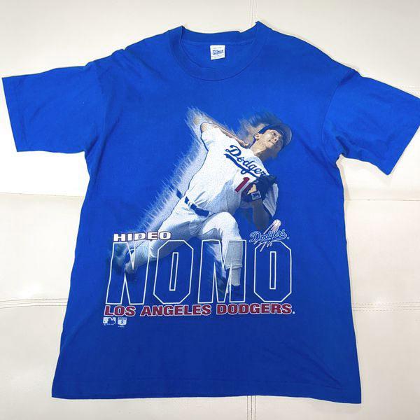 USA製 野茂英雄 SALEM ドジャース Tシャツ L ヴィンテージ 90s