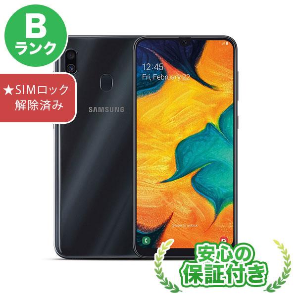 最高級 訳あり特価 Galaxy A30 Black 64 GB SIMロック解除済み