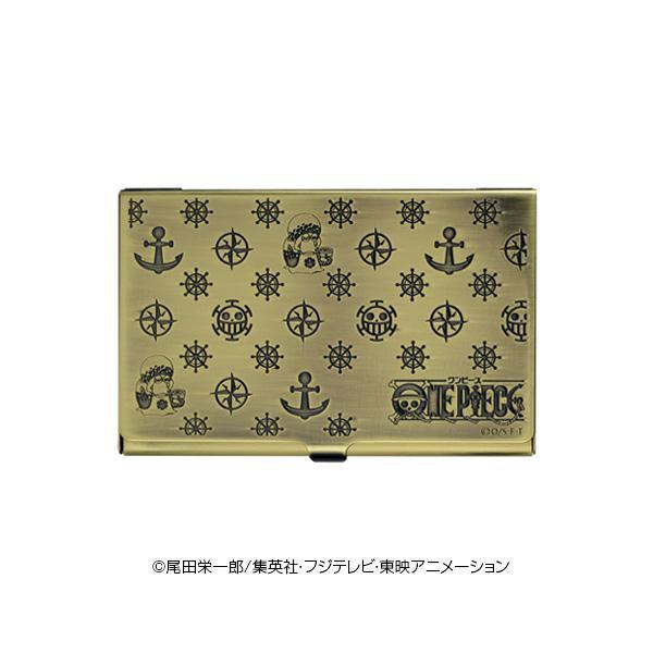 One Piece ワンピース 電伝虫メタルカードケース ブラス ロー
