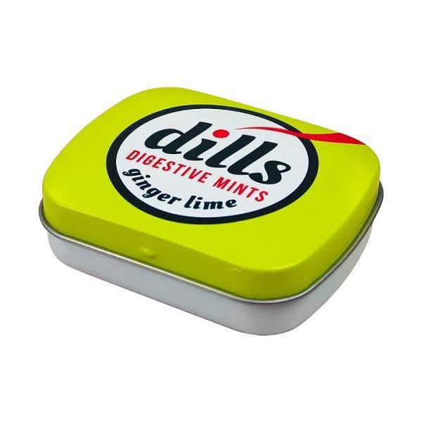 眠気覚まし おやつ キャンディーdills ディルズ ハーブミントタブレット ジンジャーライム 缶入り 15g 12個 同梱 代引き不可 Ab Rarihima Shop 通販 Yahoo ショッピング