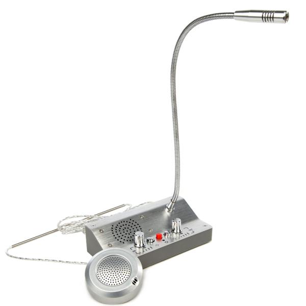 薬局、チケット売り場、診療所にお勧めします双方向トークバックシステムで簡単設置両面テープ取り付けだけで設置終了安心の日本語マニュアル