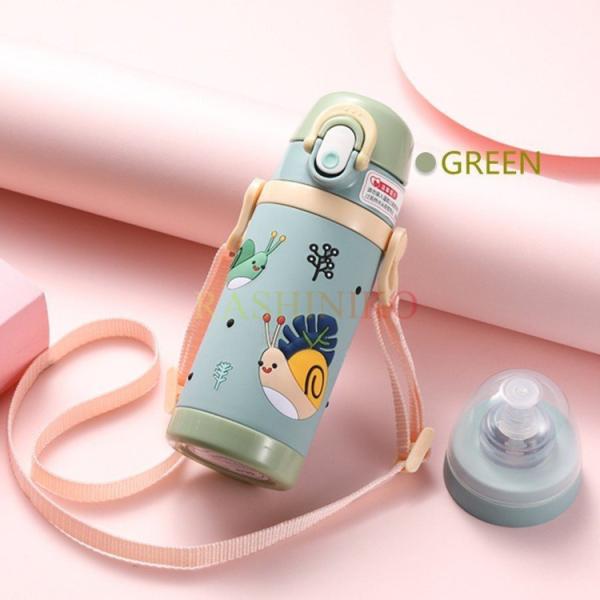 水筒 子供 450mlキッズ ベビー プラスチックボトル 2ways 通学 便利 ストロー付き キッズボトル 柔らかい かわいい