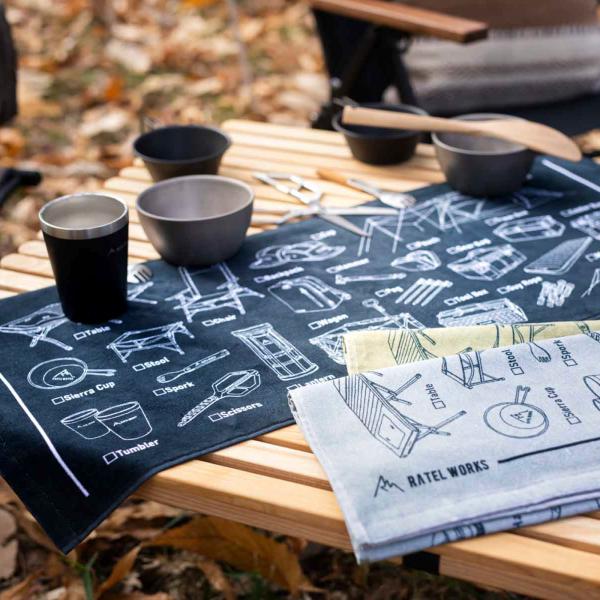 ■品名　CED TOWEL(キャンプエブリデイタオル)■品番　RWS0341BK/GR/BE■価格　1,780円（税込）■材質　生地：綿100%※製品改良のため予告なくデザイン・仕様を変更する場合があります。■サイズ　約W81×D34.5c...