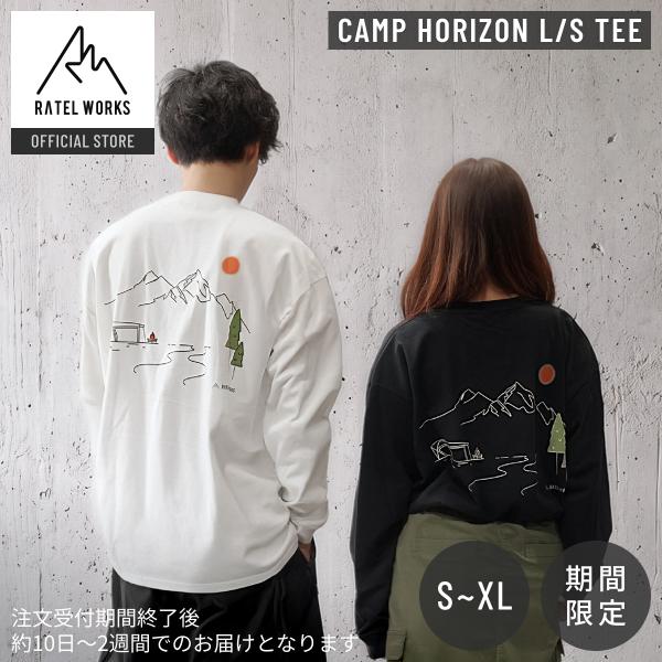 CAMP HORIZON L/S TEE (ロングスリーブTシャツ 11) RATEL WORKS ラーテルワークス 長袖Tシャツ トップス 4サイズ 期間限定 (RWS0412)