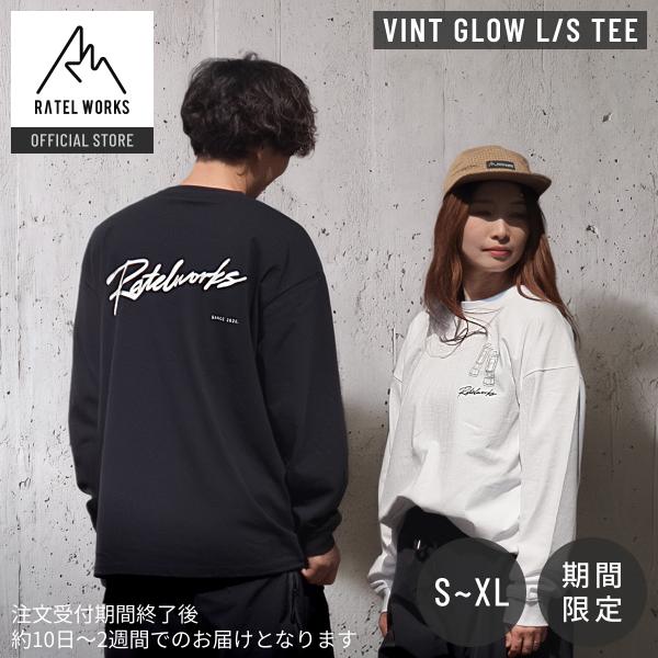 VINT GLOW L/S TEE (ロングスリーブTシャツ 13) RATEL WORKS ラーテルワークス 長袖Tシャツ トップス 4サイズ 期間限定 (RWS0414)