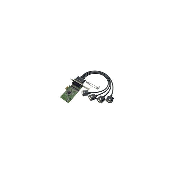 4ポート RS-232C・デジタルI/O PCI Expressボード REX-PE64D
